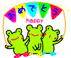 animal celebration sticker sticker #12410394