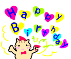 animal celebration sticker sticker #12410397