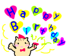 animal celebration sticker sticker #12410397