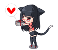 Meganekoko sticker #12410898