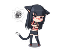 Meganekoko sticker #12410900