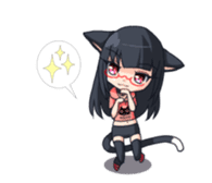 Meganekoko sticker #12410901