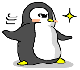 Life of pretty penguin sticker #12411582