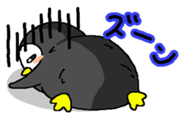 Life of pretty penguin sticker #12411585