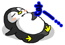Life of pretty penguin sticker #12411586