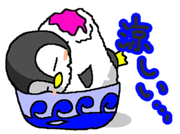 Life of pretty penguin sticker #12411590
