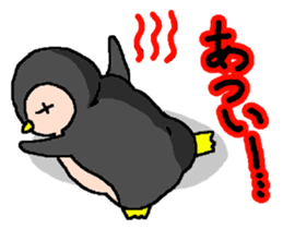 Life of pretty penguin sticker #12411591