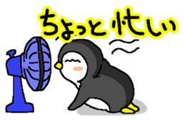 Life of pretty penguin sticker #12411593