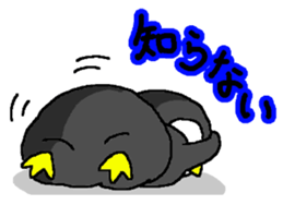 Life of pretty penguin sticker #12411598