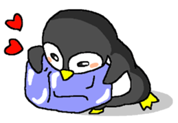 Life of pretty penguin sticker #12411601