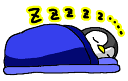 Life of pretty penguin sticker #12411610