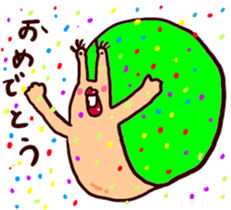 Snail from outer space.2 sticker #12411622