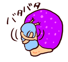 Snail from outer space.2 sticker #12411656
