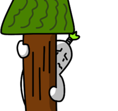 sticker of lord's Japanese radish sticker #12411715