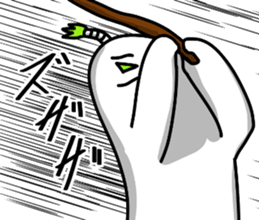 sticker of lord's Japanese radish sticker #12411727