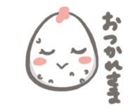 Rice ball Rangers excellent friends sticker #12412160