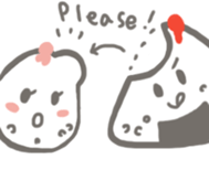 Rice ball Rangers excellent friends sticker #12412180