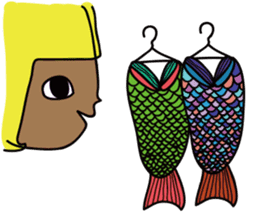 Mermaid mystical sticker #12412347