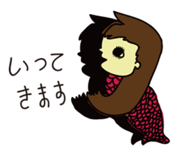 Mermaid mystical sticker #12412350