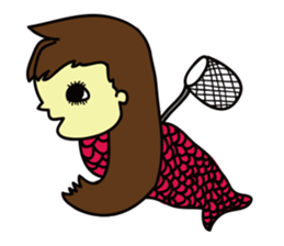 Mermaid mystical sticker #12412354