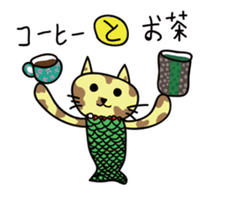 Mermaid mystical sticker #12412356