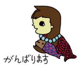 Mermaid mystical sticker #12412359