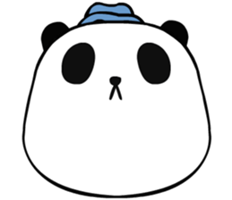 Packa Panda face sticker #12412385