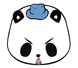 Packa Panda face sticker #12412392