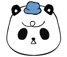 Packa Panda face sticker #12412398