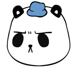 Packa Panda face sticker #12412403