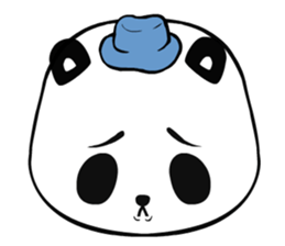 Packa Panda face sticker #12412412
