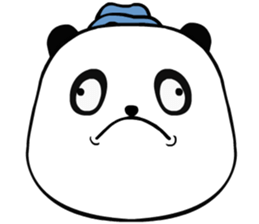 Packa Panda face sticker #12412417