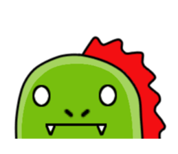 Dinosaur ! Dyna-kun sticker #12412825