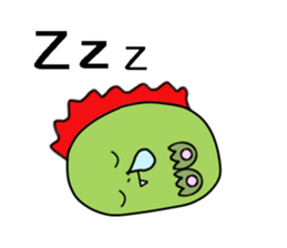 Dinosaur ! Dyna-kun sticker #12412827