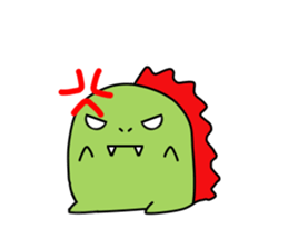 Dinosaur ! Dyna-kun sticker #12412830