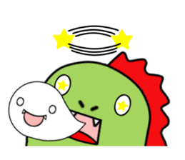 Dinosaur ! Dyna-kun sticker #12412832