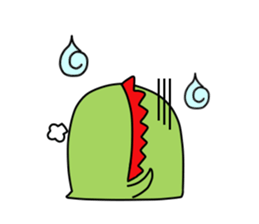 Dinosaur ! Dyna-kun sticker #12412838