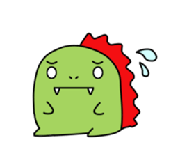 Dinosaur ! Dyna-kun sticker #12412839