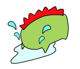 Dinosaur ! Dyna-kun sticker #12412841