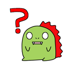 Dinosaur ! Dyna-kun sticker #12412844