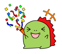 Dinosaur ! Dyna-kun sticker #12412855