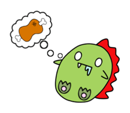 Dinosaur ! Dyna-kun sticker #12412858