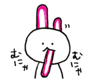 Kamaboko rabbit sticker #12413298