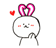 Kamaboko rabbit sticker #12413305