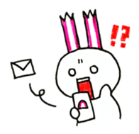 Kamaboko rabbit sticker #12413308