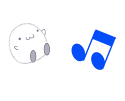 muf-muf muffy moving 2 sticker #12413490