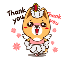 Little Naughty Dog"2" sticker #12413569