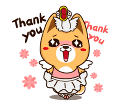 Little Naughty Dog"2" sticker #12413569