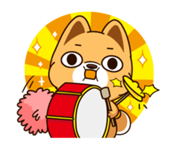 Little Naughty Dog"2" sticker #12413589