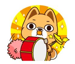 Little Naughty Dog"2" sticker #12413589